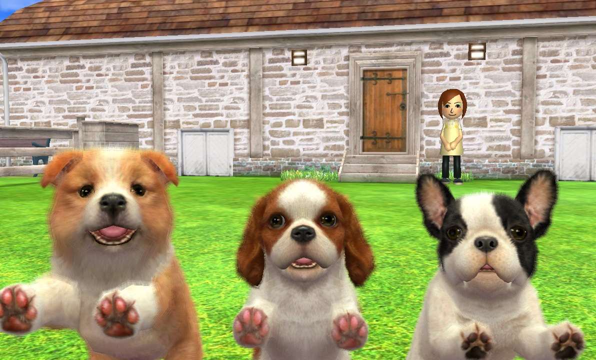 [3DS]任天猫狗 法国斗牛犬与新伙伴[港版][官方中文](无需跨区)