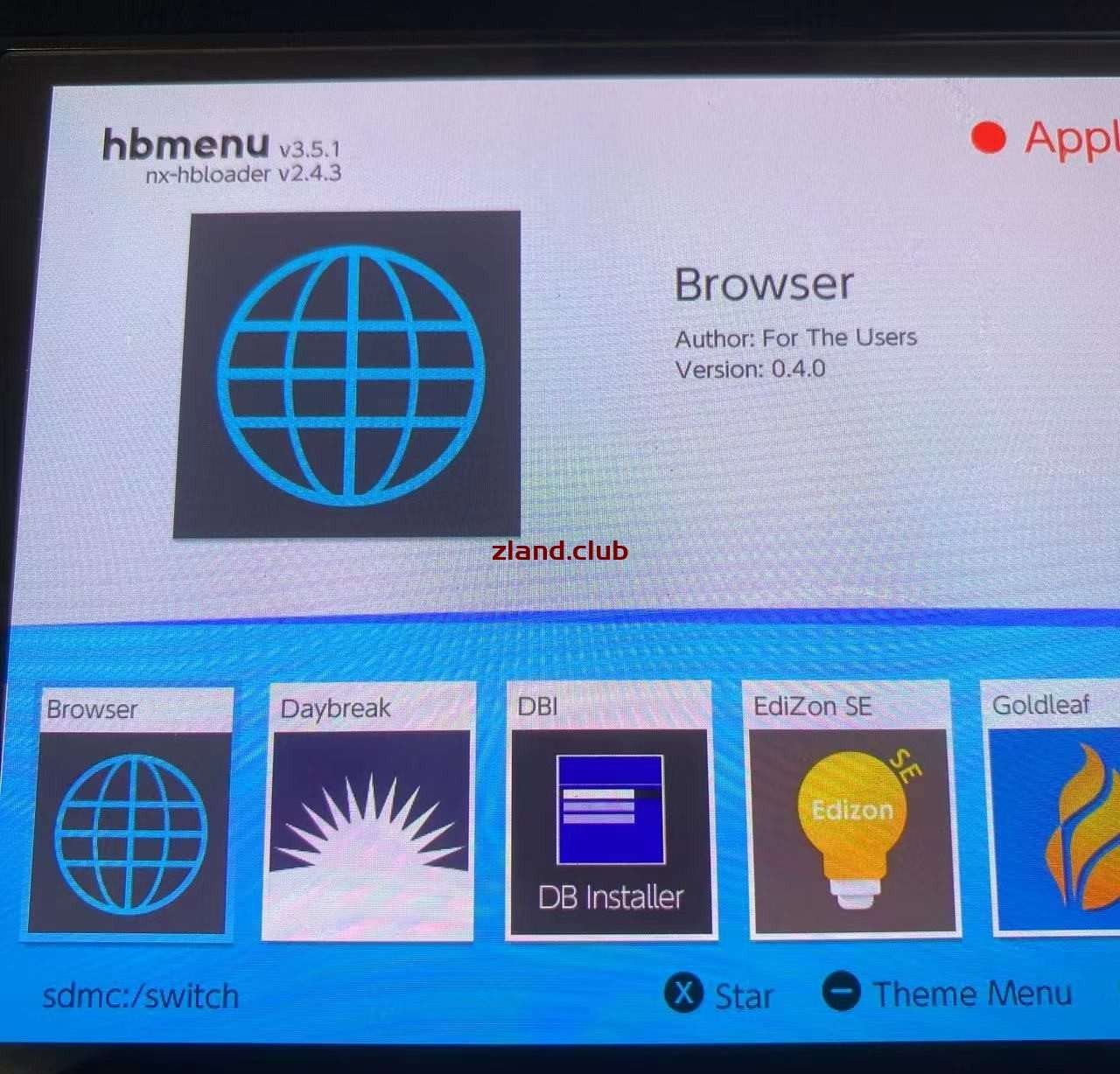 [NS]Switch网页浏览器BrowseNX